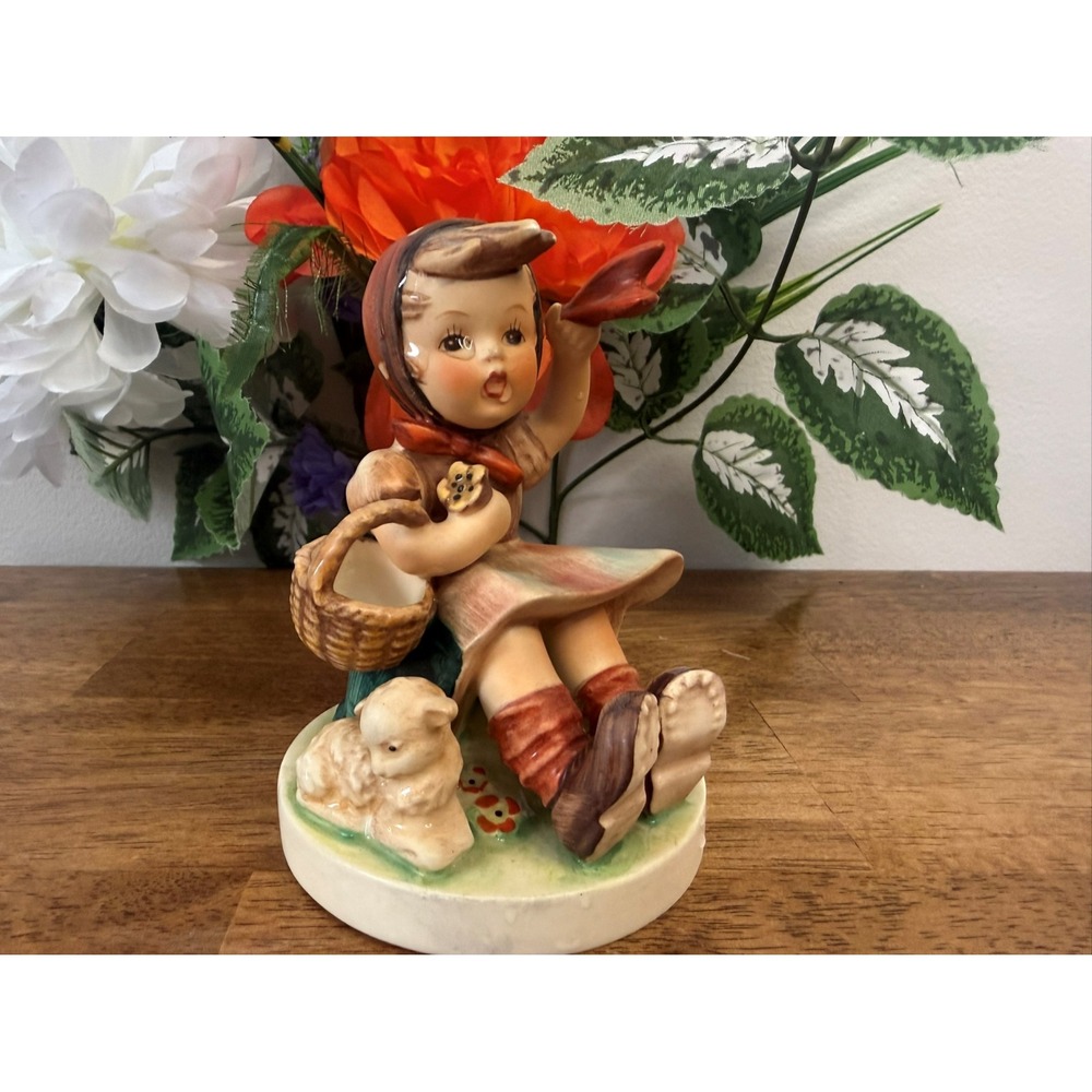 Vintage Goebel Hummel Farewell HUM 65‎ Porcelain Figurine W Germany